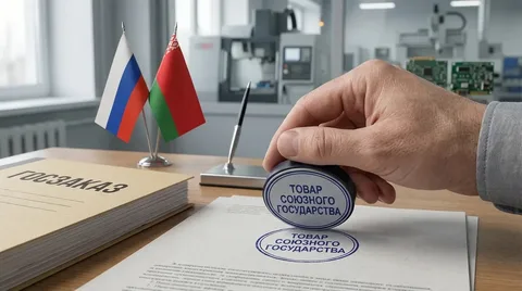 Утвержден официальныq знак «товар Союзного государства»