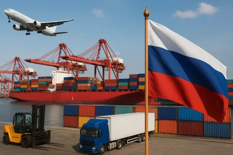 Сальдо торгового баланса РФ за январь-август выросло на 16,4%